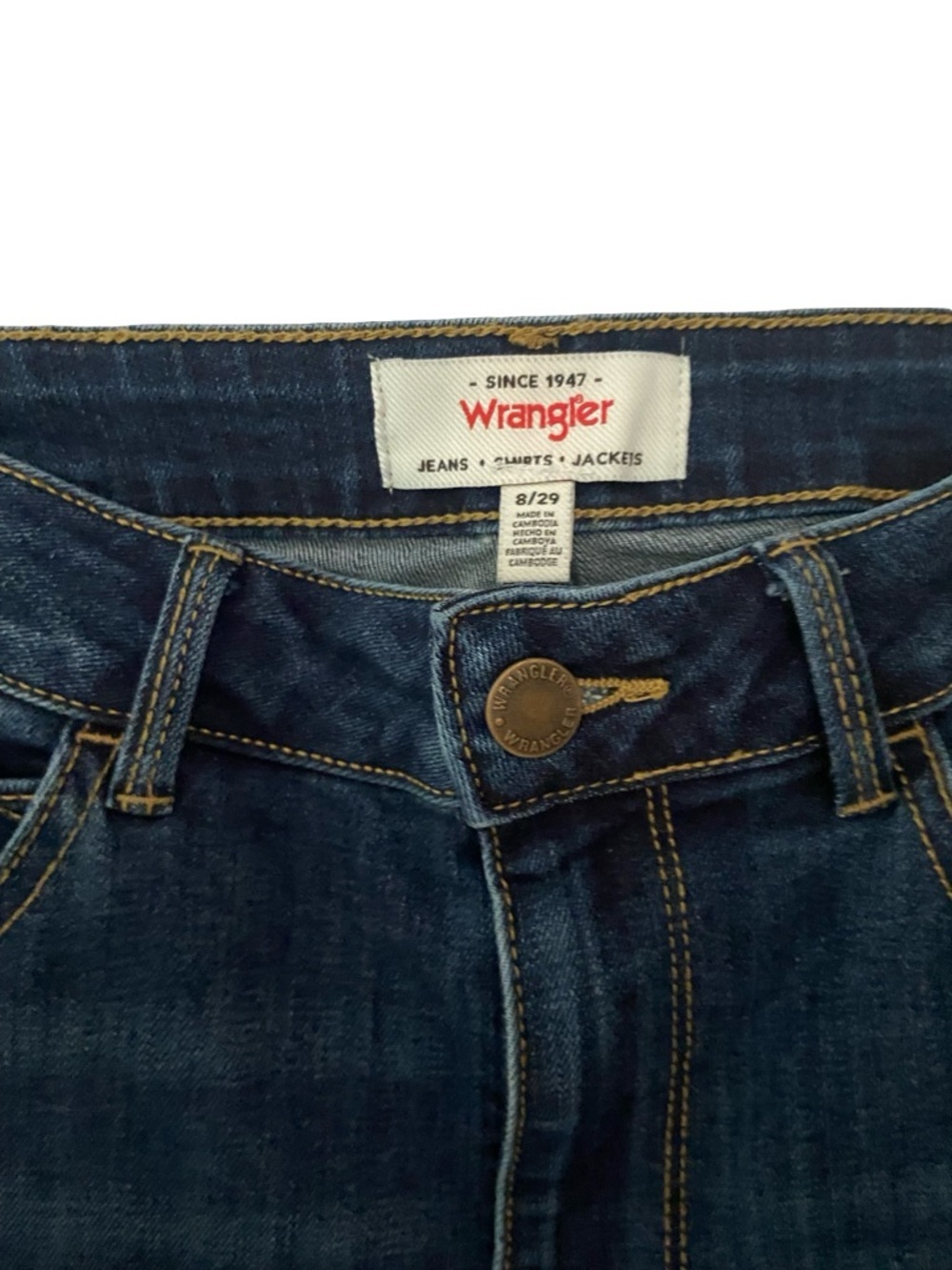 NWOT Women's Wrangler High-Rise Bootcut Jeans Size 8 - Picture 6 of 11